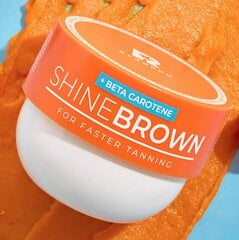 Крем для загара Shine Brown Byrokko Beta Carotene Tanning Maximiser, 210 мл цена и информация | Кремы от загара | pigu.lt