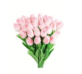 Dirbtinių gėlių puokštė Tulpės kaina ir informacija | Dirbtinės gėlės | pigu.lt
