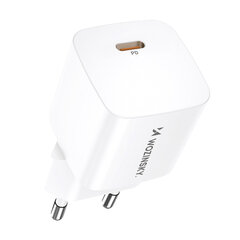 Настенное зарядное устройство Wozinsky CMWCS USB-C PD 20 Вт — белое цена и информация | Зарядные устройства для телефонов | pigu.lt
