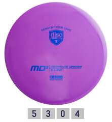 Diskgolfo diskas Midrange Driver S-LINE MD5 violetinė kaina ir informacija | Diskgolfas | pigu.lt