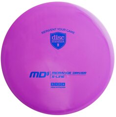 Diskgolfo diskas Midrange Driver S-LINE MD5 violetinė kaina ir informacija | Diskgolfas | pigu.lt