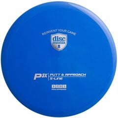 Diskgolfo diskas Putter S-LINE P3X mėlyna kaina ir informacija | Diskgolfas | pigu.lt