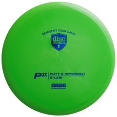 Discgolf DISCMANIA Putter S-LINE P3X lime 3/2/0/3 цена и информация | Диск-гольф | pigu.lt