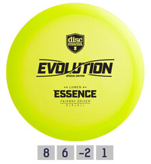 Diskgolfo diskas Fairway Driver Neo Essence Evolution žalia kaina ir informacija | Diskgolfas | pigu.lt