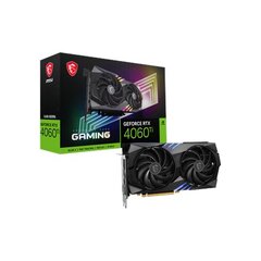 MSI GeForce RTX 4060 Ti Gaming X (GeForce RTX 4060 Ti GAMING 16G) kaina ir informacija | Vaizdo plokštės (GPU) | pigu.lt