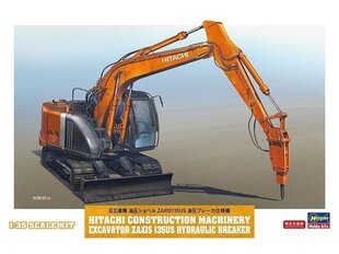 Surenkamas modelis Hasegawa Hitachi Construction Machinery Excavator Zaxis 135US Hydraulic Breaker 1/35, 66109 kaina ir informacija | Konstruktoriai ir kaladėlės | pigu.lt