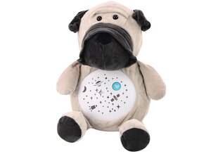 Pliušinis šuniukas miegui su garso ir šviesos efektais Lean Toys kaina ir informacija | Minkšti (pliušiniai) žaislai | pigu.lt