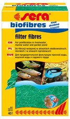 Filtravimo terpė Sera Biofibre Fine, 40 g kaina ir informacija | Akvariumai ir jų įranga | pigu.lt