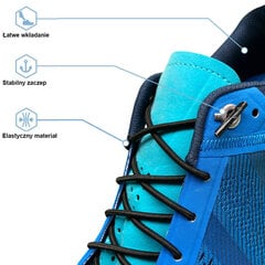 Эластичные шнурки Xpand No-Tie Red Reflective цена и информация | Средства для ухода за одеждой и обувью | pigu.lt