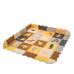 Putplasčio kilimėlis - dėlionė Ikonk, 143x143x1 cm цена и информация | Развивающие коврики | pigu.lt