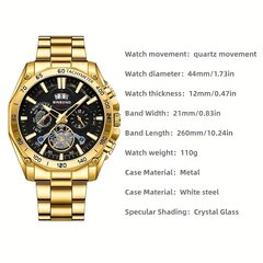 Vyriškas Laikrodis Binbond 796 kaina ir informacija | Vyriški laikrodžiai | pigu.lt