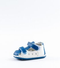 Босоножки для мальчиков Apawa 440085 01, белые/синие цена и информация | Детские сандали | pigu.lt