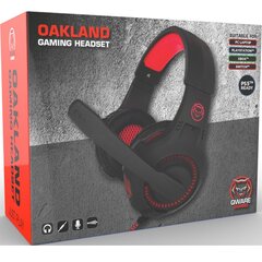 Игровые наушники Qware Gaming Oakland цена и информация | Теплая повязка на уши, черная | pigu.lt