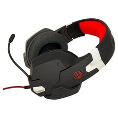 Qware Gaming Tupelo Headset, juoda/raudona kaina ir informacija | Ausinės | pigu.lt