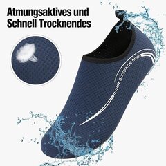 Обувь для плавания Sixspace, 637 Dark Blue цена и информация | Обувь для плавания | pigu.lt