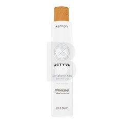 Kemon Actyva Nutrizione Rich Shampoo питательный шампунь для грубых и сухих волос 250 мл цена и информация | Шампуни | pigu.lt