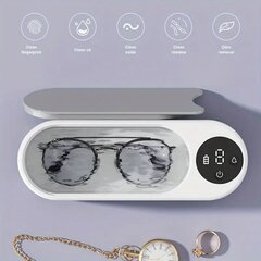 Nešiojamasis akinių valytuvas EAFC, 1 vnt. kaina ir informacija | Akinių ir lęšių aksesuarai | pigu.lt
