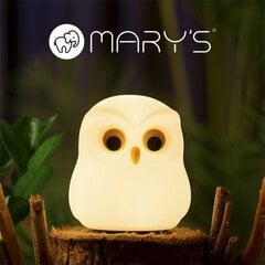 Ночник Mary's LED Owl цена и информация | Настольные светильники | pigu.lt