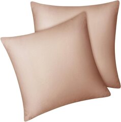 Fittia bambuko pagalvių užvalkalai, Fittia tamsiai oranžinė, 2 vnt. kaina ir informacija | Dekoratyvinės pagalvėlės ir užvalkalai | pigu.lt