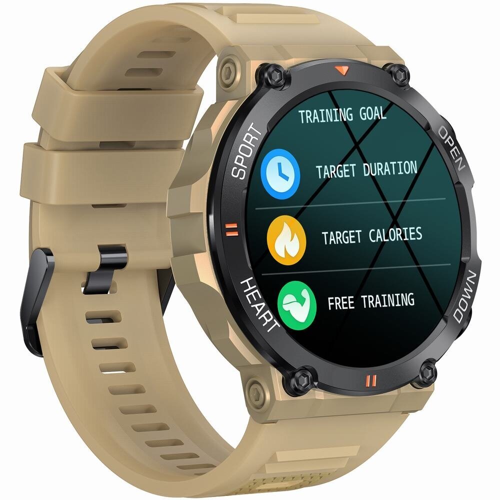 Gravity GT7-4 Pro Brown kaina ir informacija | Išmanieji laikrodžiai (smartwatch) | pigu.lt