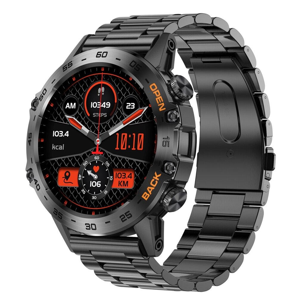 Gravity GT9-2 Black kaina ir informacija | Išmanieji laikrodžiai (smartwatch) | pigu.lt