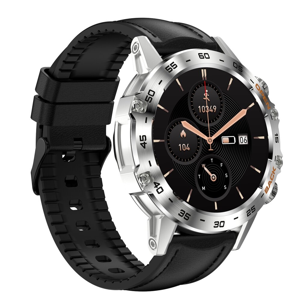 Gravity GT9-6 Black kaina ir informacija | Išmanieji laikrodžiai (smartwatch) | pigu.lt