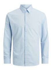 Jack & Jones рубашка для мальчиков 12252680*01, голубая цена и информация | Рубашки для мальчиков | pigu.lt