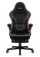 Žaidimų kėdė Huzaro Force 4.6 Black Mesh RGB Smart, juoda kaina ir informacija | Biuro kėdės | pigu.lt