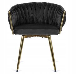 Valgomojo kėdė Rubi Velvet, juoda kaina ir informacija | Virtuvės ir valgomojo kėdės | pigu.lt