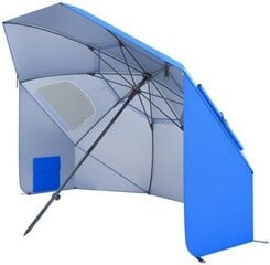 Paplūdimio skėtis - palapinė Campela, 3in1, mėlyna kaina ir informacija | Skėčiai, markizės, stovai | pigu.lt
