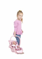 Žaislinė kūdikio nešyklė Arias, rožinė kaina ir informacija | Žaislai mergaitėms | pigu.lt