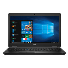 Dell Latitude 5591 Intel Core i7-8850H 32/256GB SSD Windows 11 Черный цена и информация | Ноутбуки | pigu.lt