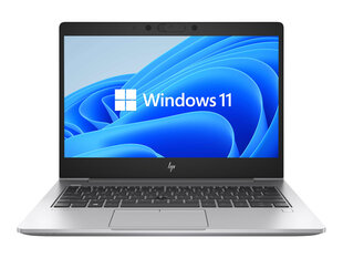 HP EliteBook 830 G6 8/256GB SSD Windows 11 Pro Silver kaina ir informacija | Nešiojami kompiuteriai | pigu.lt