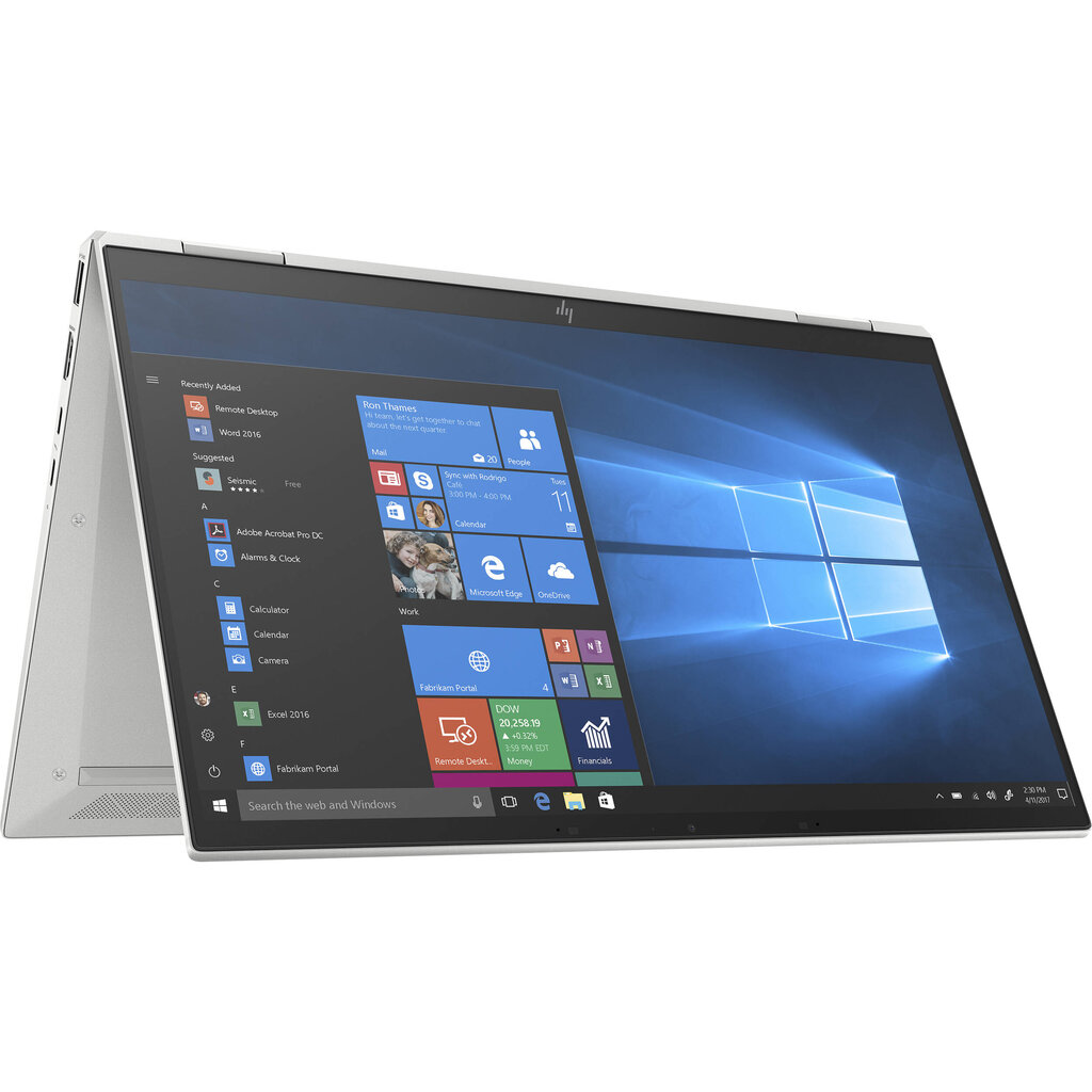 HP Elitebook X360 1030 G7 Intel Core i5-10310U 16/256GB SSD Windows 11 Silver kaina ir informacija | Nešiojami kompiuteriai | pigu.lt