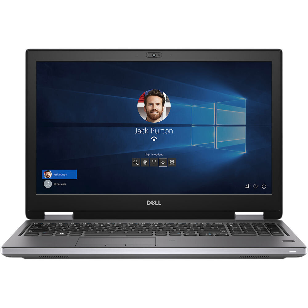 Dell Precision 7540 Intel Core i7-9750H 32/128GB SSD NVIDIA Quadro T2000 Win 11 Pro Carbon Black kaina ir informacija | Nešiojami kompiuteriai | pigu.lt