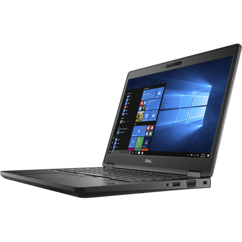 Dell Latitude 5490 Intel Core i5-8350U 8G/256GB SSD Windows 11 Pro Black kaina ir informacija | Nešiojami kompiuteriai | pigu.lt