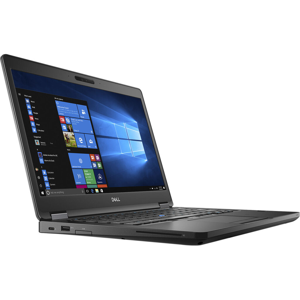 Dell Latitude 5490 Intel Core i5-8350U 8G/256GB SSD Windows 11 Pro Black kaina ir informacija | Nešiojami kompiuteriai | pigu.lt