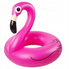 Надувное пляжное колесо Metin, розовый фламинго цена и информация | Надувные и пляжные товары | pigu.lt