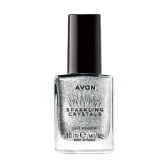 Лак для ногтей с блёстками, Festive Silver, 10мл, Sparkling Crystals Avon цена и информация | Лаки, укрепители для ногтей | pigu.lt