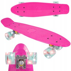 Детский скейтборд MalPlay, 56см, розовый цена и информация | Скейтборды | pigu.lt