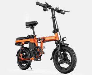 Электровелосипед Engwe T14, оранжевый цена и информация | Электровелосипеды | pigu.lt