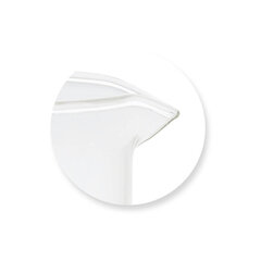 Стеклянный мерный стакан 0,5 л из боросиликатного стекла &Oslash;7x13,8 см цена и информация | Кухонная утварь | pigu.lt