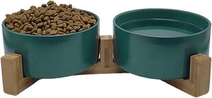 Keramikiniai dubenėliai šunims 2 in 1, 850 ml kaina ir informacija | Dubenėliai, dėžės maistui | pigu.lt