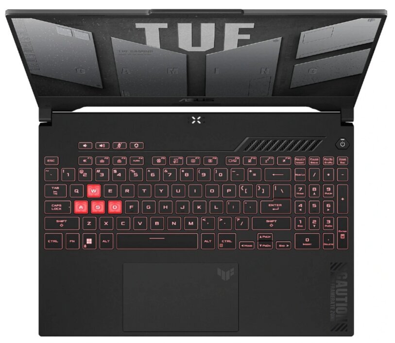 Asus TUF Gaming A15 FA507NU-TT903W (90NR0EB5-M00JJ0) цена и информация | Nešiojami kompiuteriai | pigu.lt