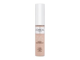 Maskuoklis L'Oréal Paris True Match Radiant Serum Concealer, 1.5N, 11 ml kaina ir informacija | Makiažo pagrindai, pudros | pigu.lt