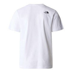 Marškinėliai vyrams The North Face, balti kaina ir informacija | Vyriški marškinėliai | pigu.lt