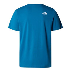 M s/s easy tee the north face nf0a87n5rbi vīriešiem melyna men's blue NF0A87N5RBI цена и информация | Мужские футболки | pigu.lt