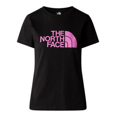 W s/s easy tee the north face nf0a87n6yes moterims juoda women's black NF0A87N6YES цена и информация | Женские футболки | pigu.lt