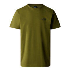 Marškinėliai vyrams The North Face, žali цена и информация | Мужские футболки | pigu.lt