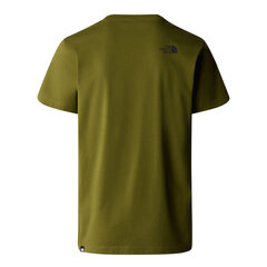 M s/s simple dome tee the north face nf0a87ngpib vīriešiem žalioji men's green NF0A87NGPIB цена и информация | Мужские футболки | pigu.lt